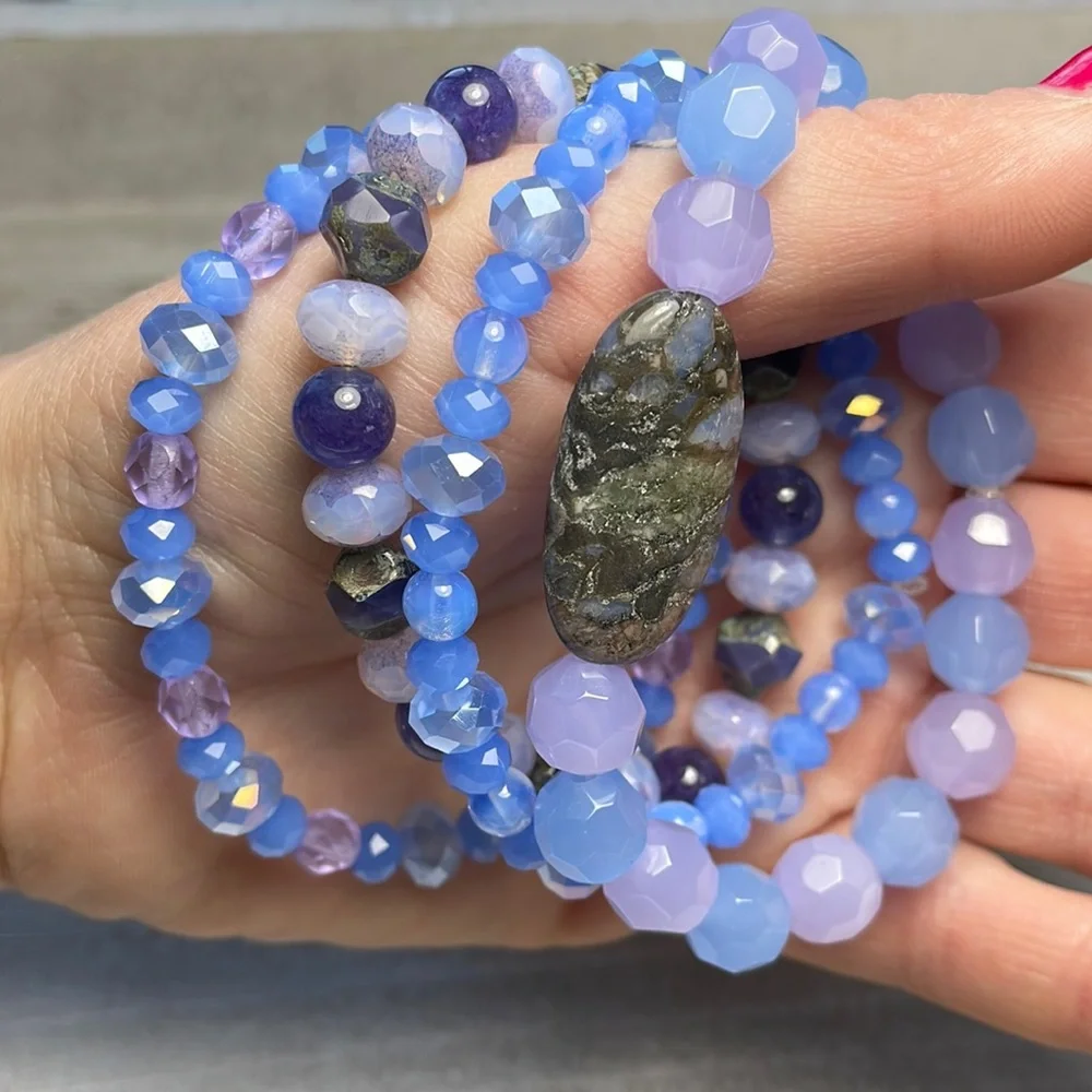 Llanite & crystal set - Picture 7 of 8